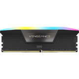  Ram Corsair Vengeance RGB 64GB (2x32GB) 6000 DDR5 Black (CMH64GX5M2D6000C40) 