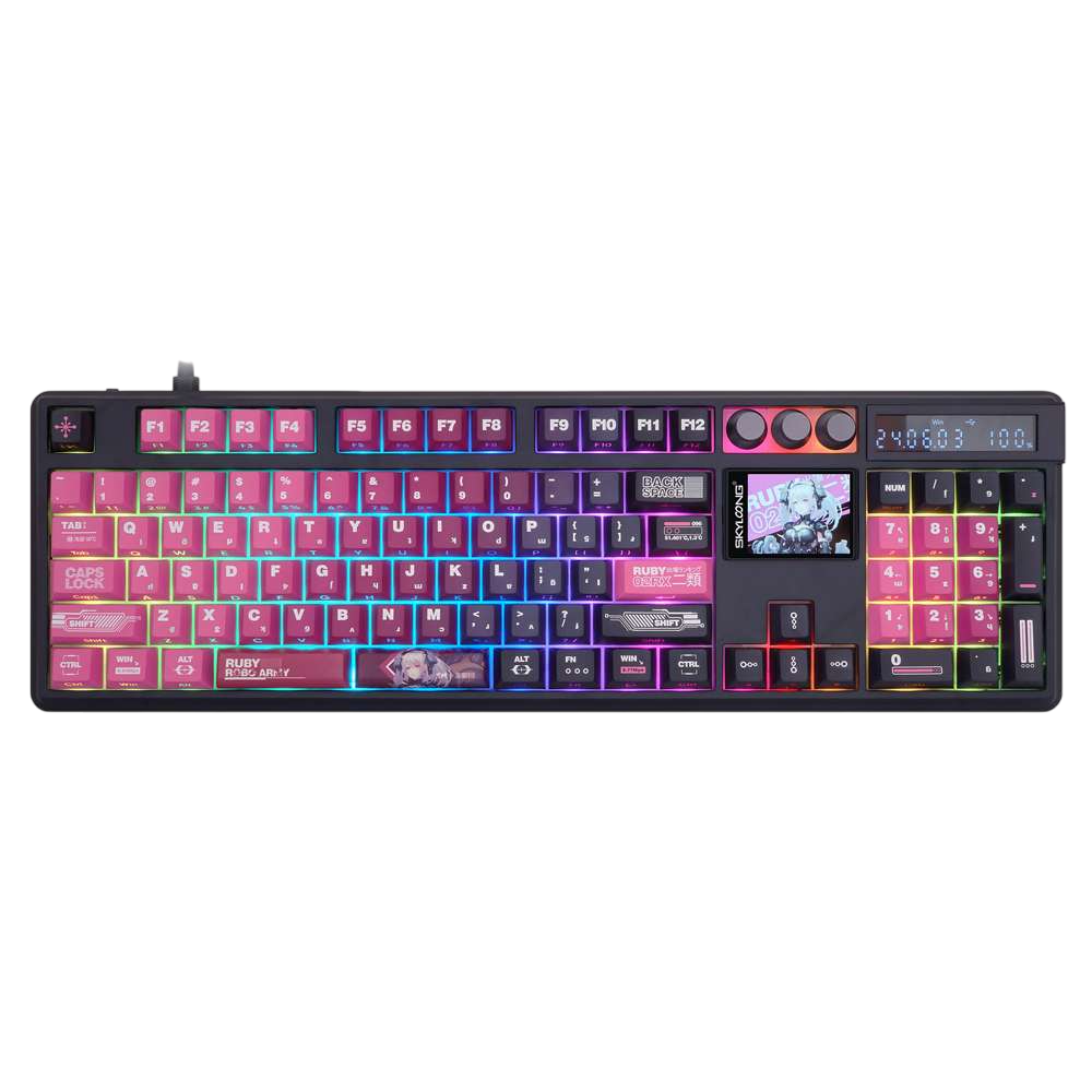 Bàn phím SKYLOONG GK104 PRO Quantum Mech 2 Tri-mode CuCl2 Silent Switch