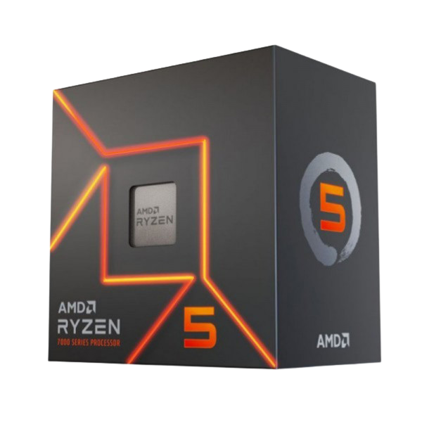 Bộ vi xử lý AMD Ryzen 5 7500F / 3.7GHz Boost 5.0GHz / 6 nhân 12 luồng / 38MB / AM5 (Tray)