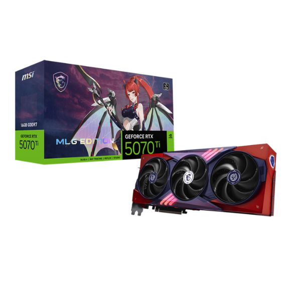 Card màn hình MSI GeForce RTX 5070 Ti 16G MLG EDITION