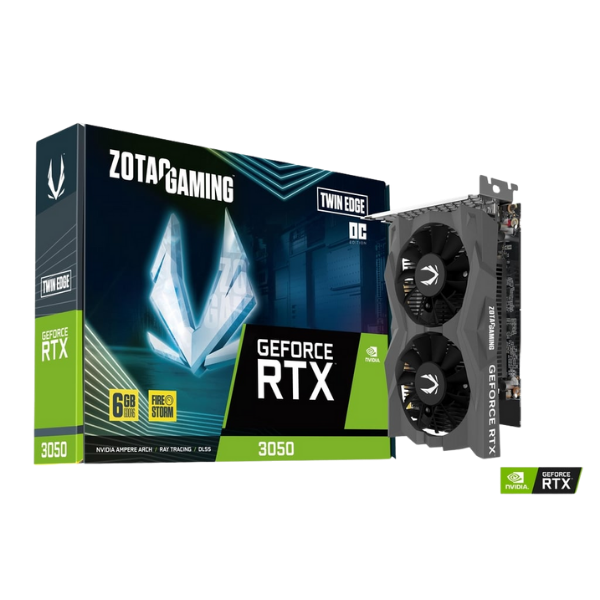 Card màn hình Zotac GEFORCE RTX 3050 TWIN EDGE OC 6GB GDDR6