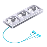  Quạt Máy Tính Jonsbo ZB-360W White 