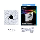  Quạt Máy Tính Lian Li UNI FAN TL WIRELESS LCD 140 White 