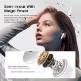  Tai nghe Onikuma In-ear T301 TWS Bluetooth Trắng 