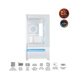  Vỏ máy tính ASUS AP202 TG White 