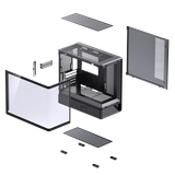  Vỏ máy tính Jonsbo D200 Black 