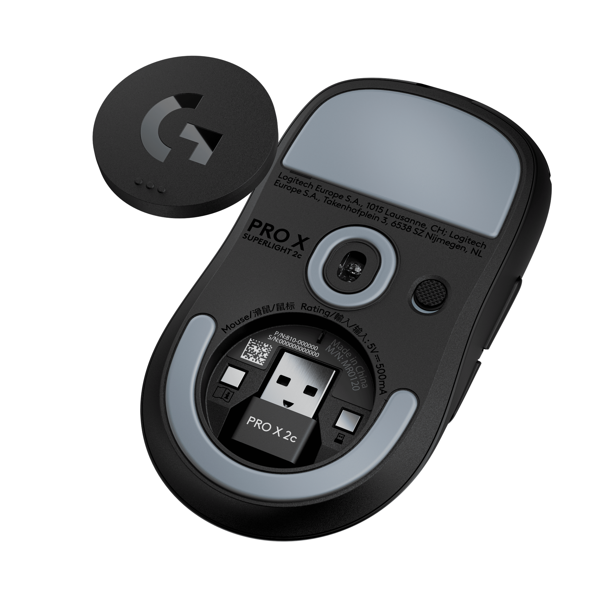  Chuột Logitech G Pro X Superlight 2C Wireless Black 