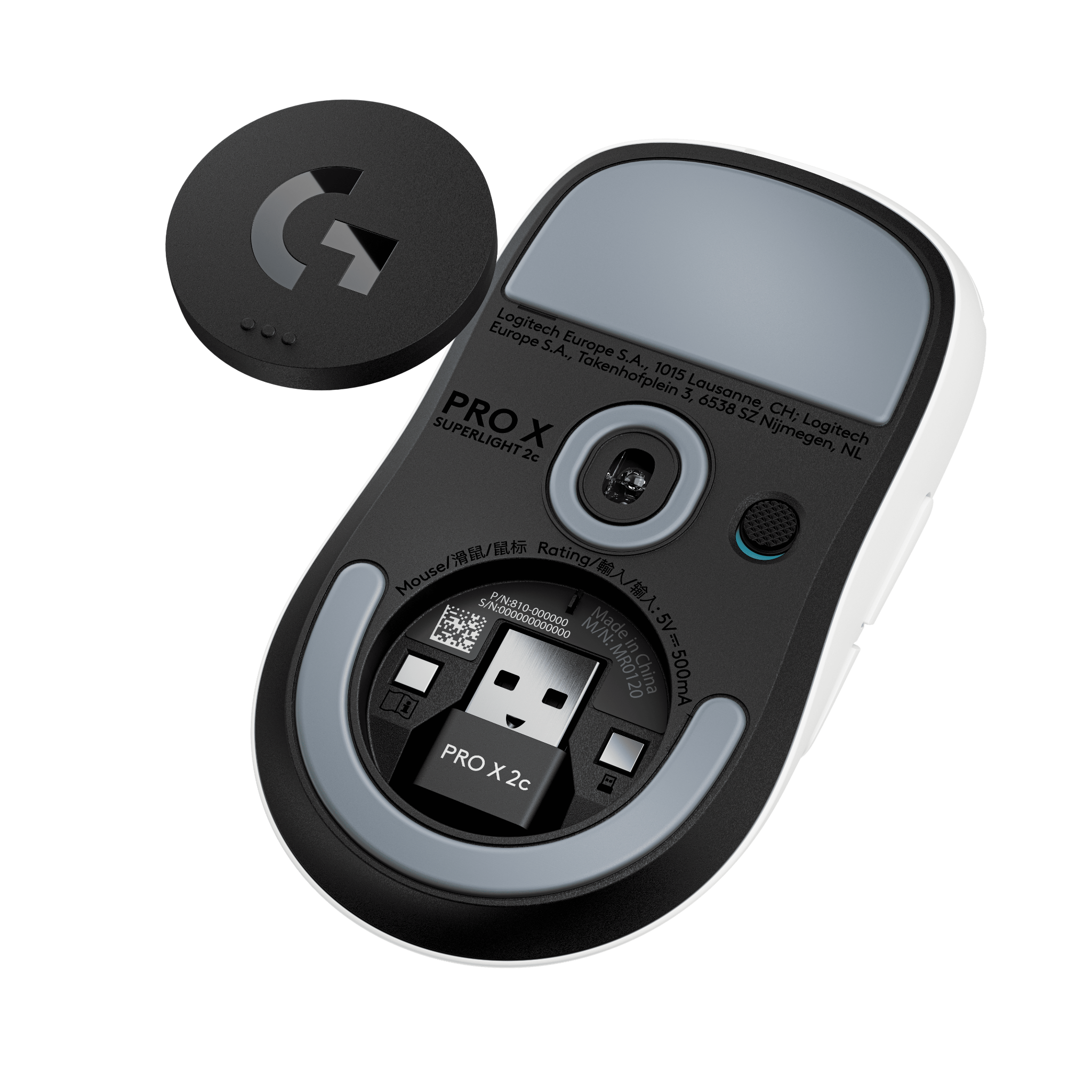  Chuột Logitech G Pro X Superlight 2C Wireless White 