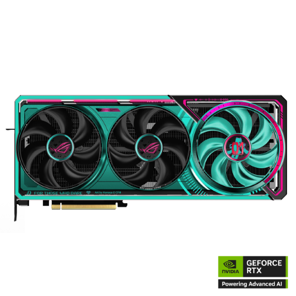 Card màn hình ASUS ROG Astral GeForce RTX 5080 16GB GDDR7 Hatsune Miku Edition