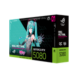  Card màn hình ASUS ROG Astral GeForce RTX 5080 16GB GDDR7 Hatsune Miku Edition 