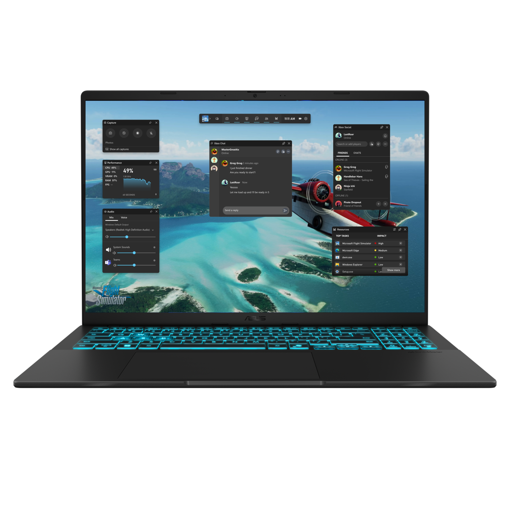 Laptop gaming ASUS V16 V3607VH RP024W