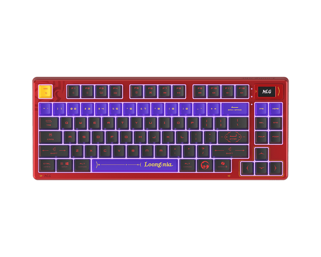 Bàn phím MSI FORGE TKL WIRELESS MLG EDITION