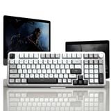  Bàn phím cơ không dây E-Dra EK398W (Light Gray + White + Dark Gray) 