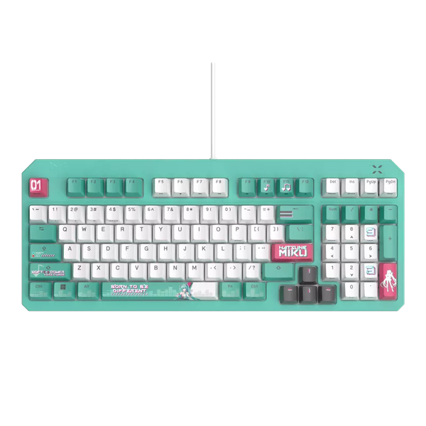 Bàn phím cơ có dây ASUS TUF Gaming K3 Gen II Hatsune Miku