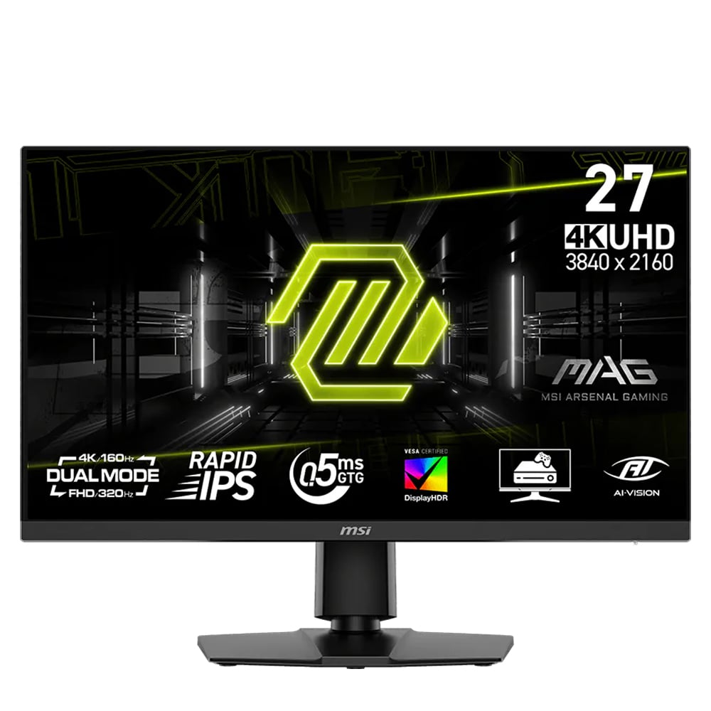 Màn hình MSI MAG 272URDF E16 27" Rapid IPS 4K 160Hz-FHD 320Hz chuyên game