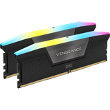  Ram Corsair Vengeance RGB 96GB (2x48GB) 6000 DDR5 Black (CMH96GX5M2E6000C36) 