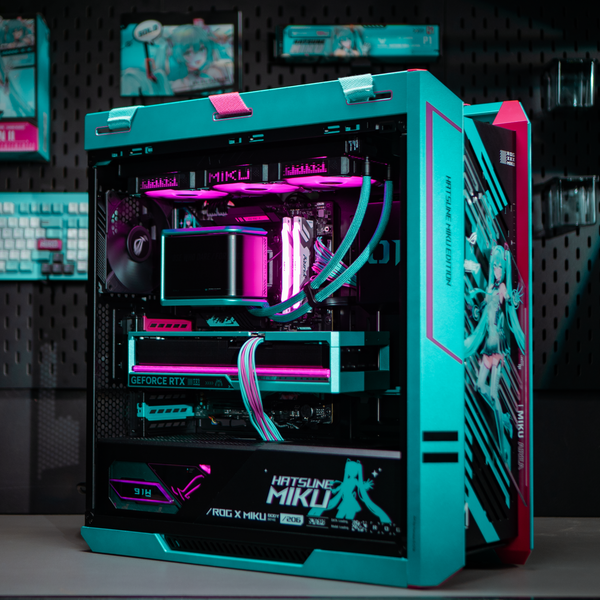 PC GVN X ASUS ROG HATSUNE MIKU EDITION (AMD Ryzen 7 9800X3D/VGA RTX 5080)