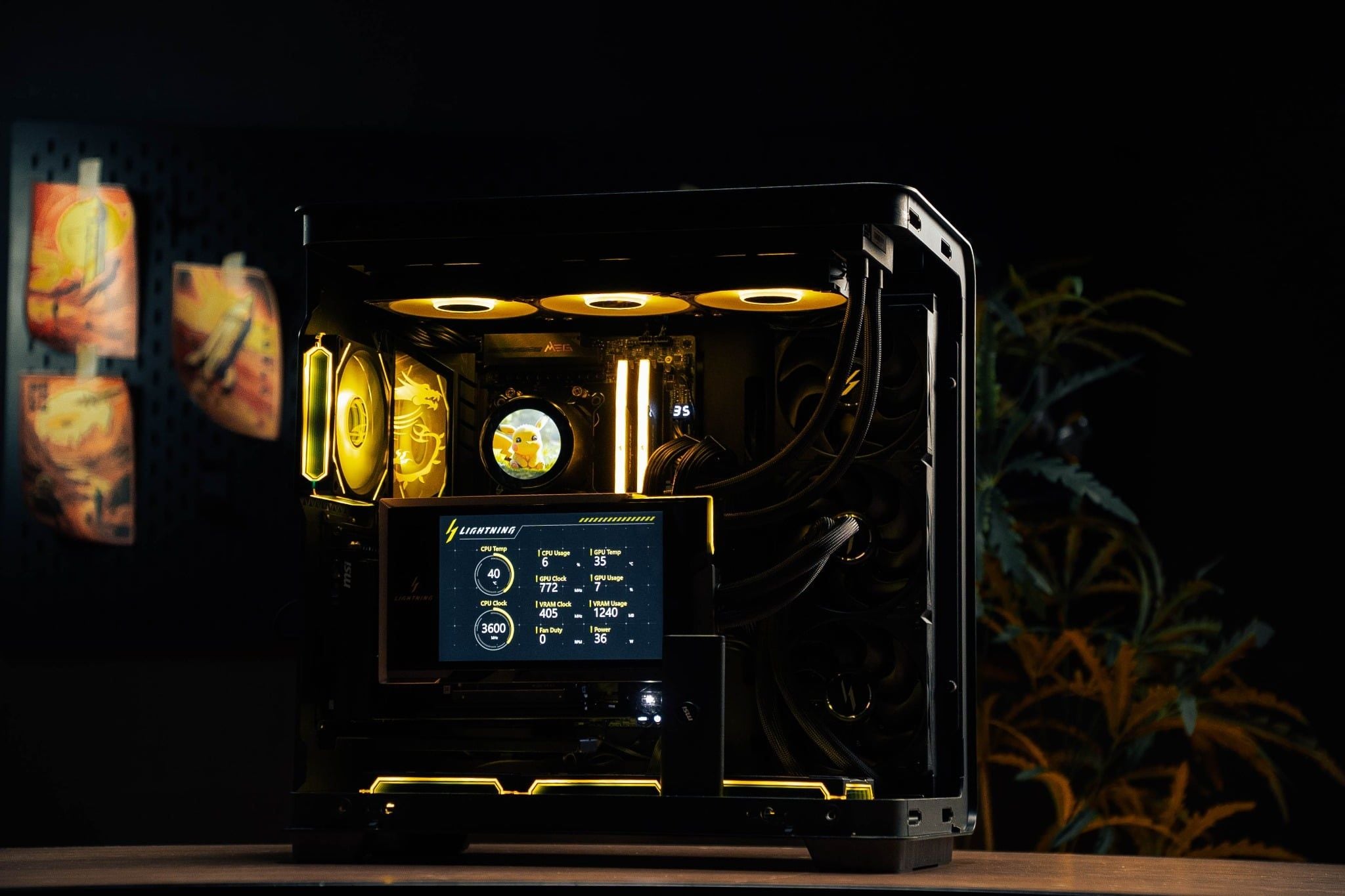  PC GVN x MSI LIGHTNING (Intel Core Ultra 9 285K/ VGA RTX 5090) 