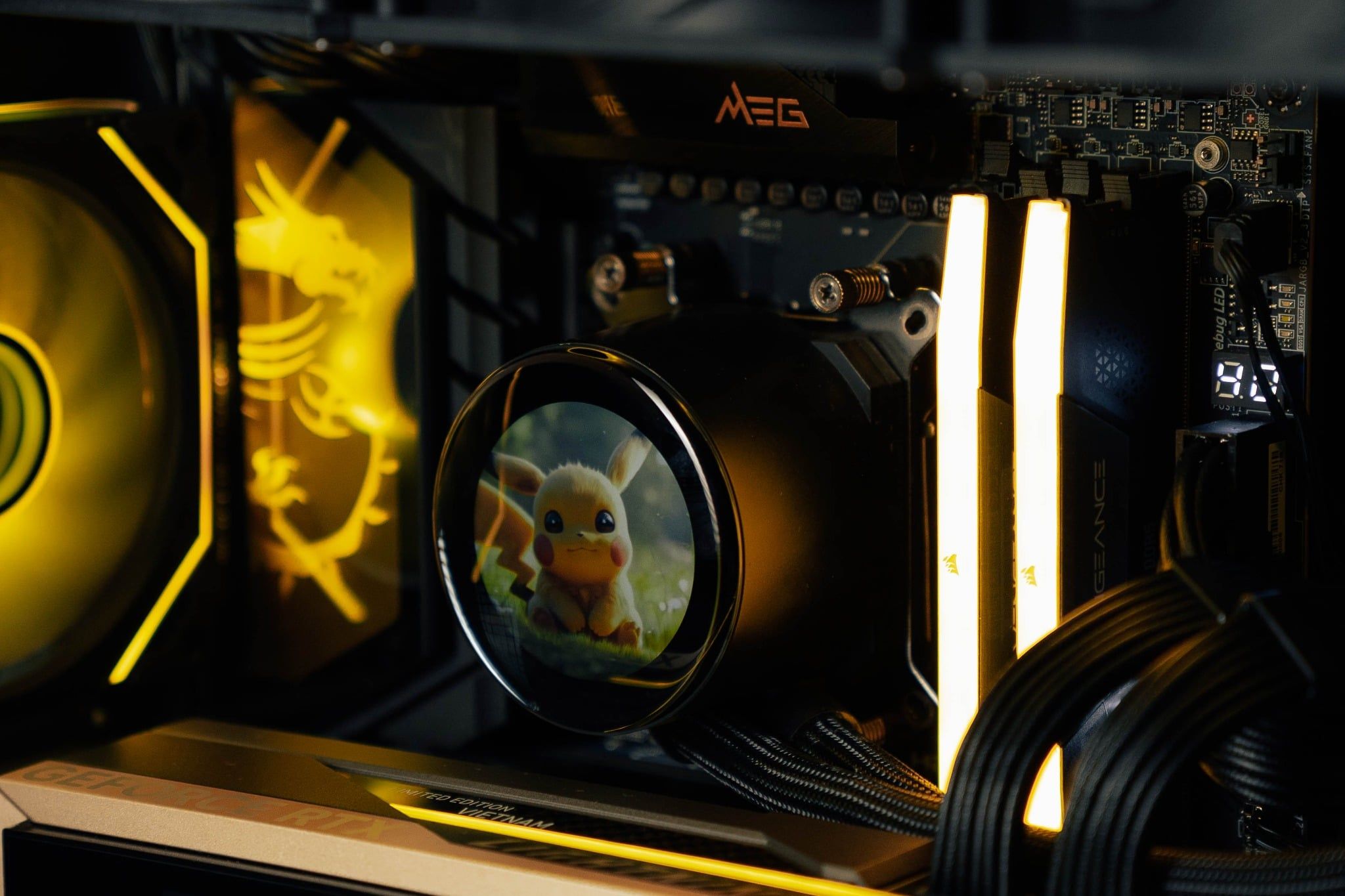  PC GVN x MSI LIGHTNING (Intel Core Ultra 9 285K/ VGA RTX 5090) 