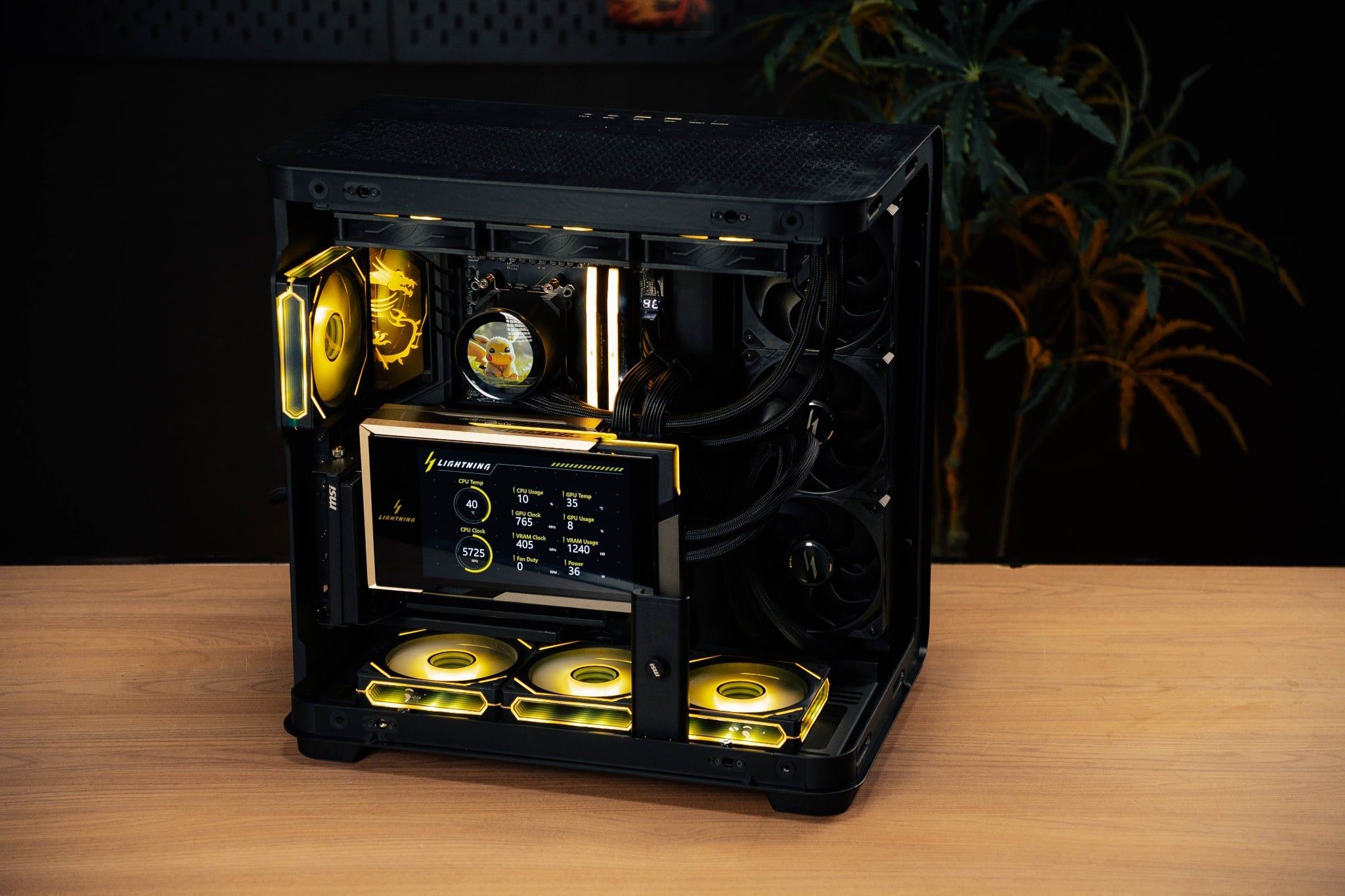  PC GVN x MSI LIGHTNING (Intel Core Ultra 9 285K/ VGA RTX 5090) 