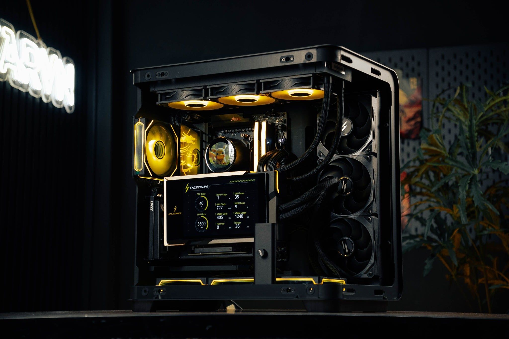 PC GVN x MSI LIGHTNING (Intel Core Ultra 9 285K/ VGA RTX 5090) 