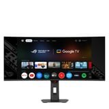  Màn hình cong Asus ROG Strix XG34WCDMTG 34" QD-OLED 2K 240Hz USBC Android 14 Google TV 