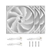  Quạt Máy Tính TRYX Rota SL 120mm (Tripple pack) White Reverse (Fan ngược) 