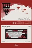  Bàn phím AKKO 5075B Plus Black World Tour VIET NAM 
