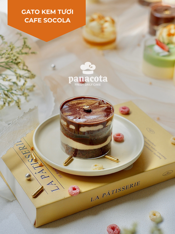 BÁNH GATO KEM TƯƠI CAFE SOCOLA