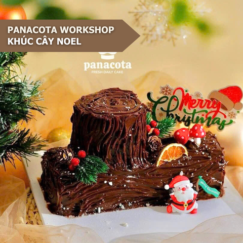 LỚP BÁNH CUỘN KHÚC CÂY NOEL