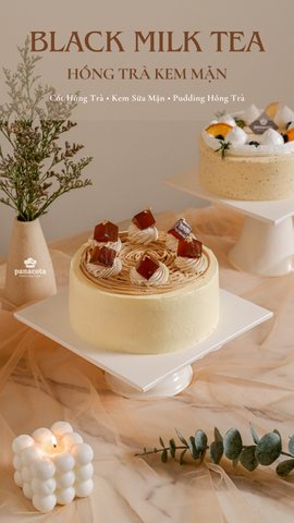Black milktea - Hồng trà kem mặn