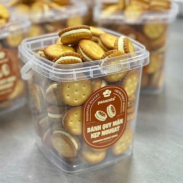 BÁNH QUY MẶN KẸP NOUGAT VỊ PHOMAI
