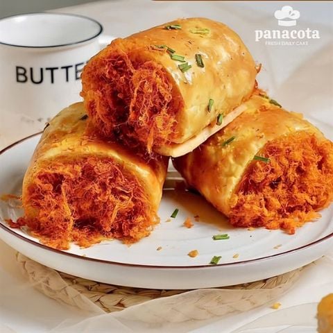 BÁNH MÌ CUỘN CHÀ BÔNG