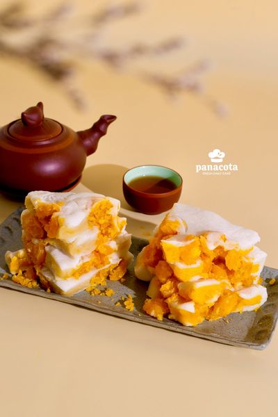 BÁNH DẺO LIÊN HOA KEM TRỨNG