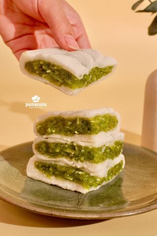 BÁNH DẺO LIÊN HOA CỐM XÀO