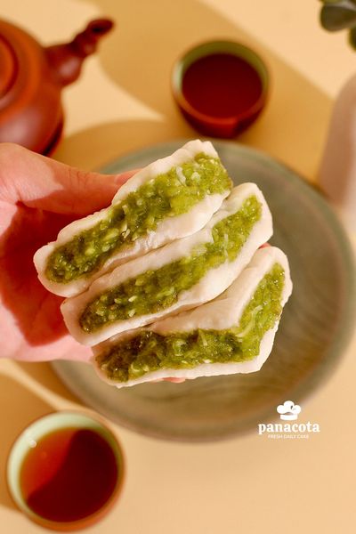 BÁNH DẺO LIÊN HOA CỐM XÀO