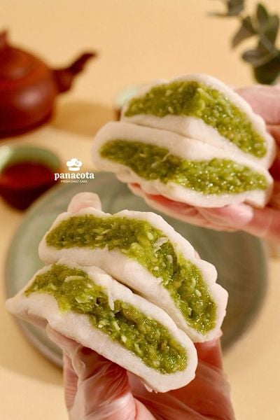 BÁNH DẺO LIÊN HOA CỐM XÀO