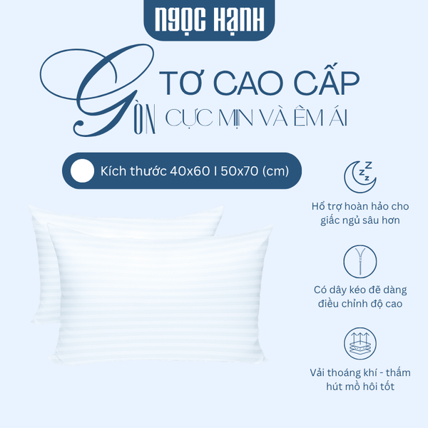  Ruột gối Romance ép hơi cao cấp 