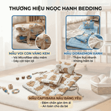  Bộ chăn ga gối cho bé đi học Phi lụa Microfiber thấm hút nhanh, mềm mại, thoáng khí - Ngọc Hạnh Bedding 