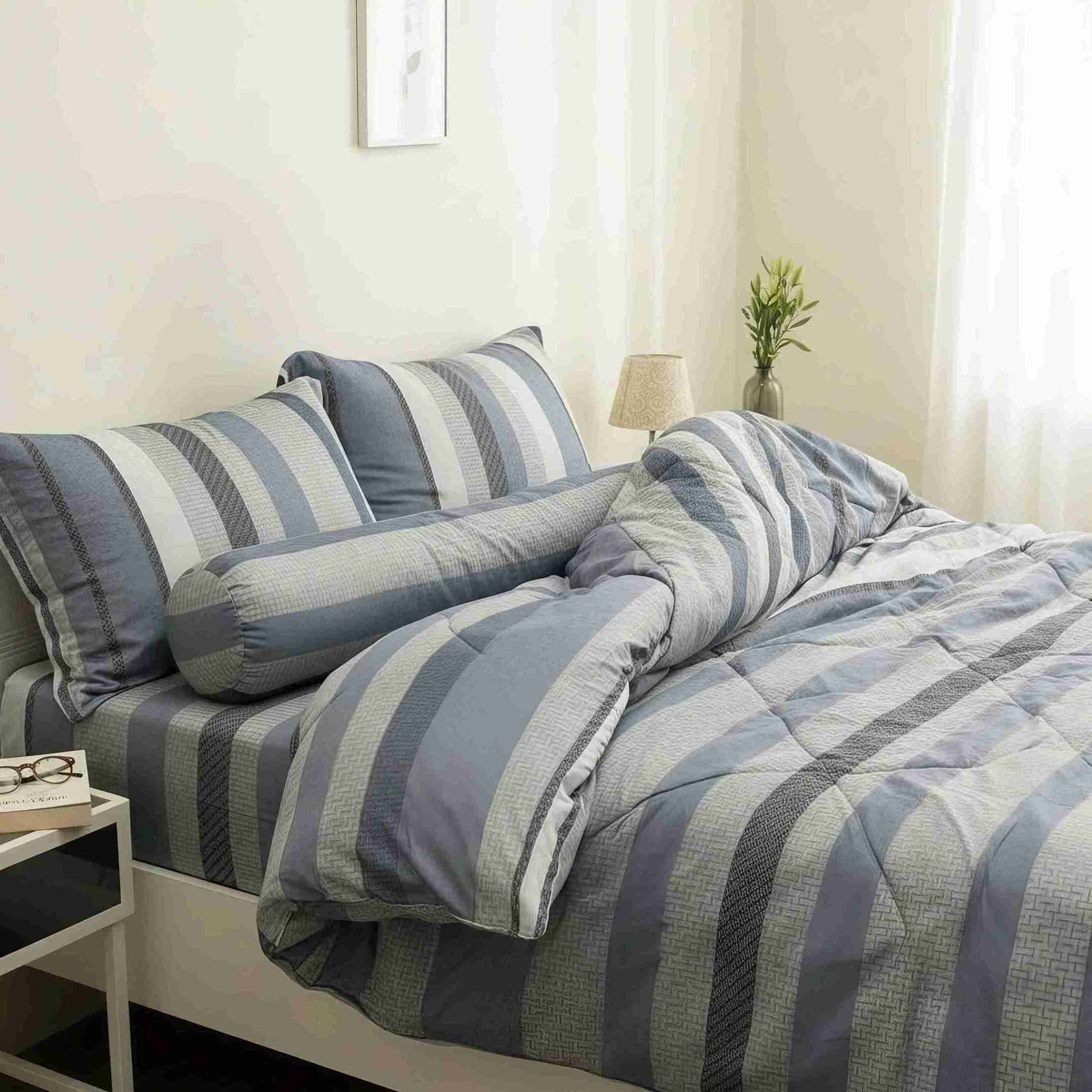  Bộ chăn ga gối LỤA TENCEL 60S mát lạnh mềm mịn, thoáng khí nệm 5 10 15 20cm - NGỌC HẠNH BEDDING 