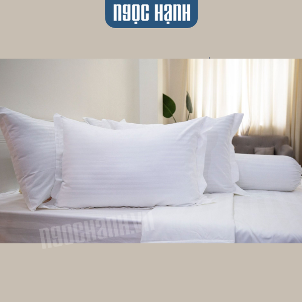 Bộ Chăn Ga Khách Sạn 1F - Ngọc Hạnh Bedding