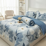  Bộ Ga Gối Phi Lụa Tencel Daisy thoáng mát, mềm mịn -  Ngọc Hạnh Bedding 