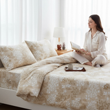  Bộ Chăn Ga Gối Modal Microfiber nhung mềm, thấm hút nhanh - Ngọc Hạnh Bedding 