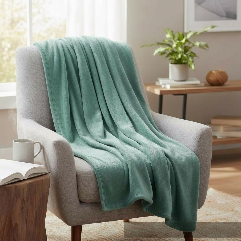  Chăn Lông Tuyết Nhung Dùng 4 Mùa Mềm Mịn Thoáng Khí - Ngọc Hạnh Bedding 