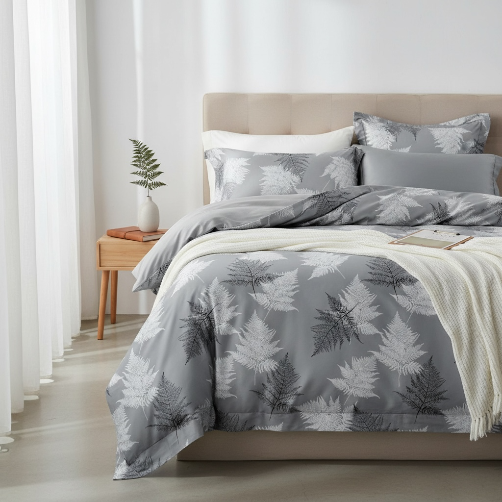  Bộ Ga Gối Phi Lụa Tencel Daisy thoáng mát, mềm mịn -  Ngọc Hạnh Bedding 