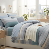  Bộ Ga Gối Phi Lụa Tencel Daisy thoáng mát, mềm mịn -  Ngọc Hạnh Bedding 