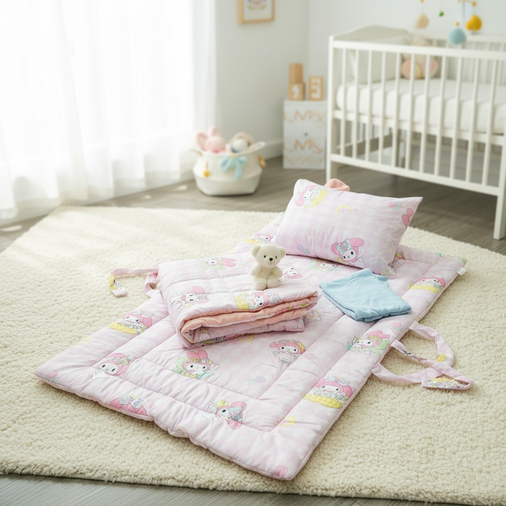  Bộ chăn ga gối cho bé đi học Lụa Tencel mềm mại, mát lạnh - Ngọc Hạnh Bedding 