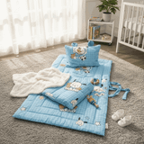  Bộ chăn ga gối cho bé đi học Phi lụa Microfiber thấm hút nhanh, mềm mại, thoáng khí - Ngọc Hạnh Bedding 