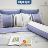  Bộ Chăn Ga Gối LỤA TENCEL 80s mát lạnh, mềm mịn, thấm hút tốt hơn cotton và linen, nệm 5 10 15 20cm - Ngọc Hạnh Bedding 