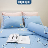 BỘ DRAP GIƯỜNG COTTON CM START NOW - NGỌC HẠNH BEDDING 